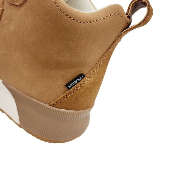 Rihero Women's Waterproof Snow Lace-Up Duck Boots Size 10 Tan & Black New - Picture 8 of 14